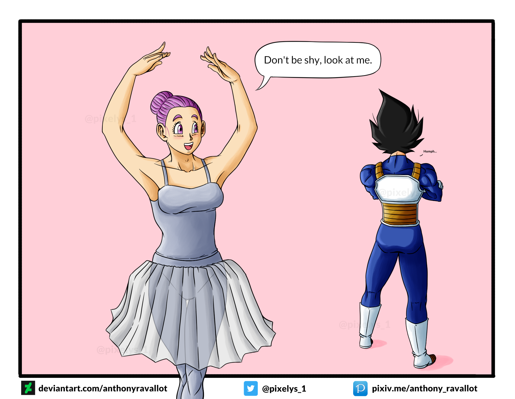 DB Vegeta and Bulma (Manga color) by AnthonyRavallot on DeviantArt