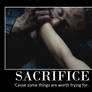 sacrfice