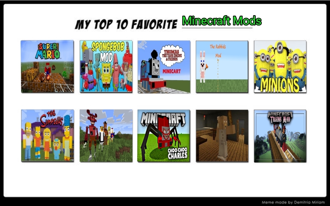 Com Mod Deviantart My Top 10 Favorite Minecraft Mods by SuperMarioMiliaim1 on DeviantArt