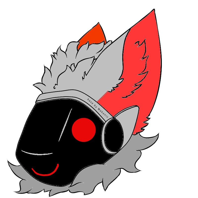 Free art for rust the protogen by The_w0l - FurryStation