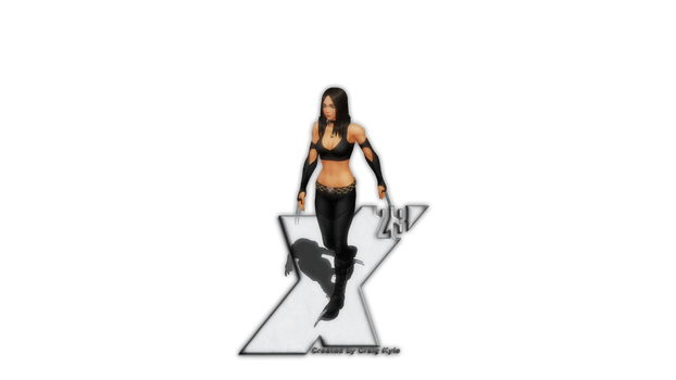 [MMD] X-23 HL Shader and Nameplate test.
