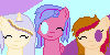 CupStarEarlyTrio Icon by EarlyPonyArtist