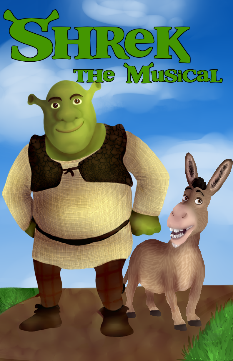 shrek the musical movie poster