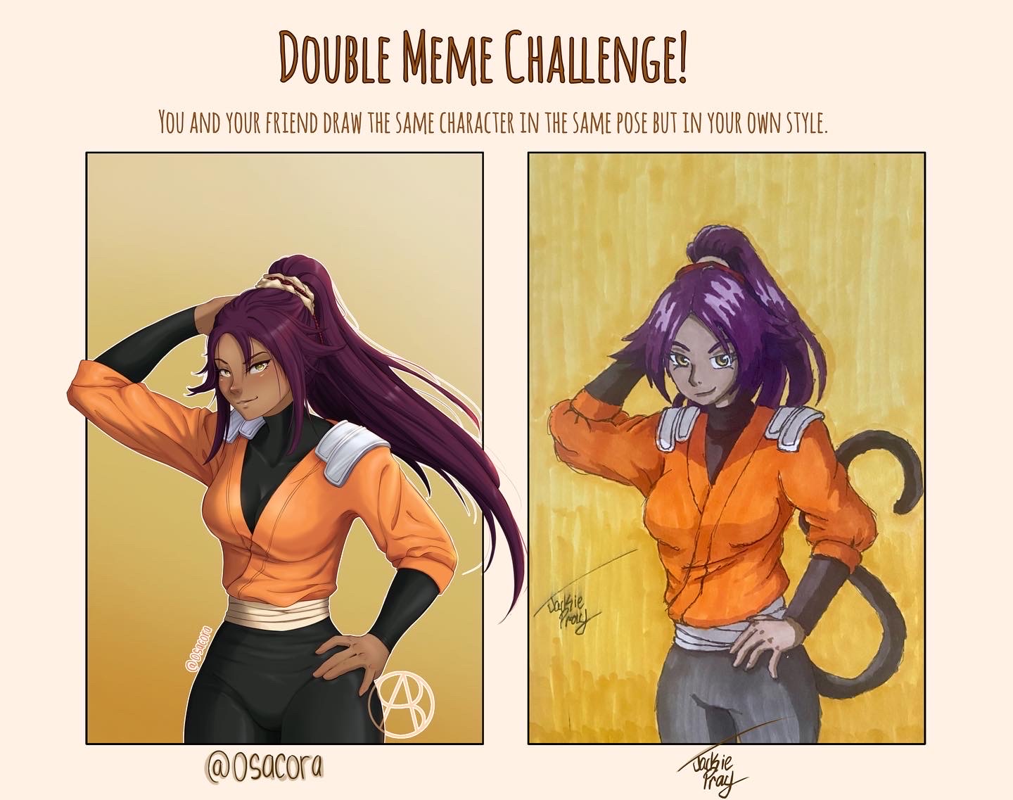 Double Meme Yoruichi by osacora on DeviantArt
