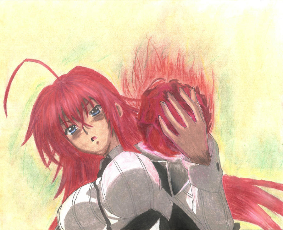 Angry Rias High School DxD - Rias Gremory by screwston12 on DeviantArt