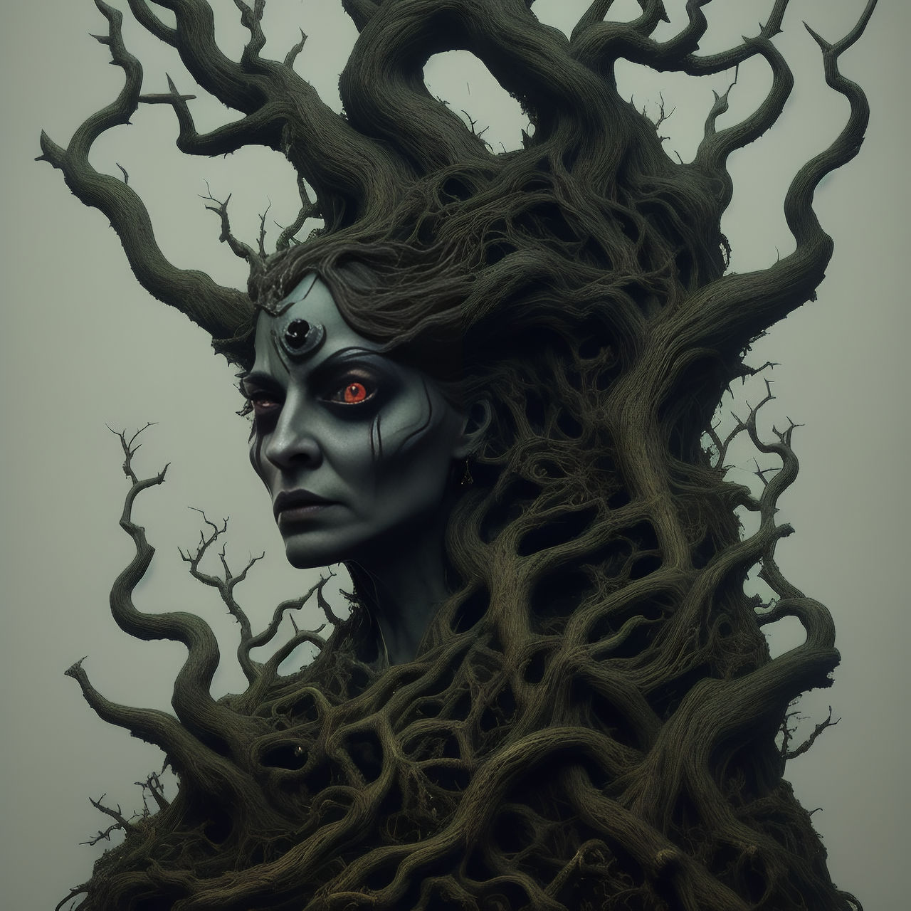 Tree Spirit (2) by BuffedArt on DeviantArt