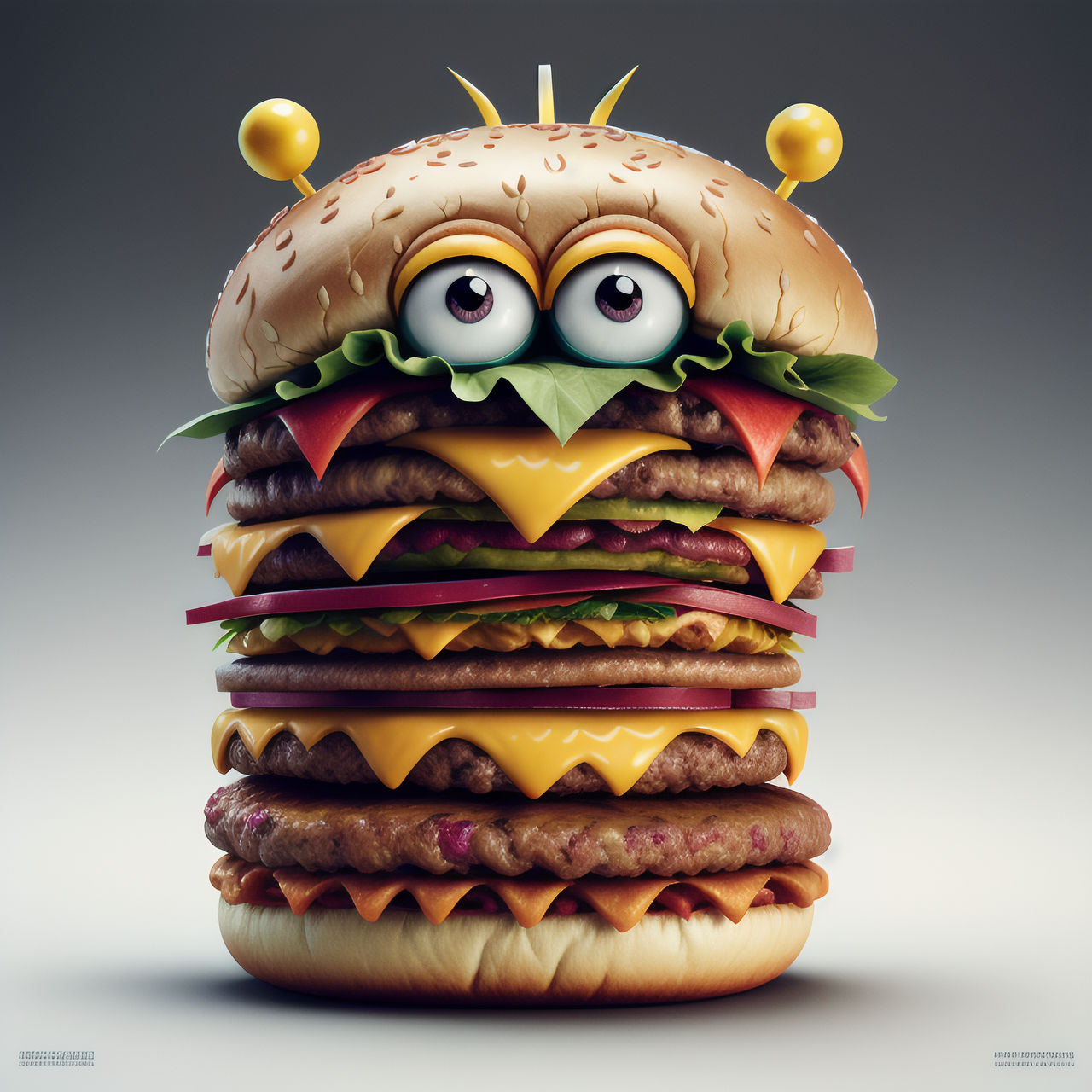Creature Burger (2) by BuffedArt on DeviantArt