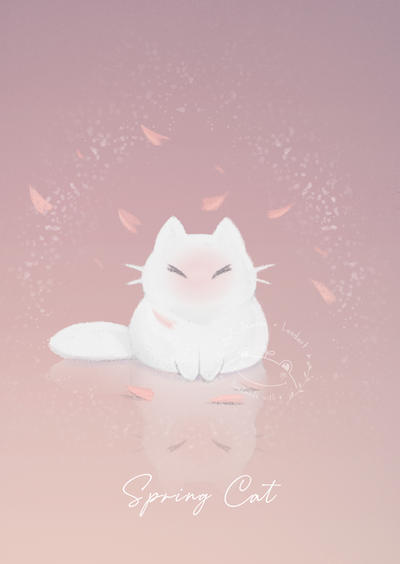Spring Roll Cat Spring Cat by Miettedepomme on DeviantArt