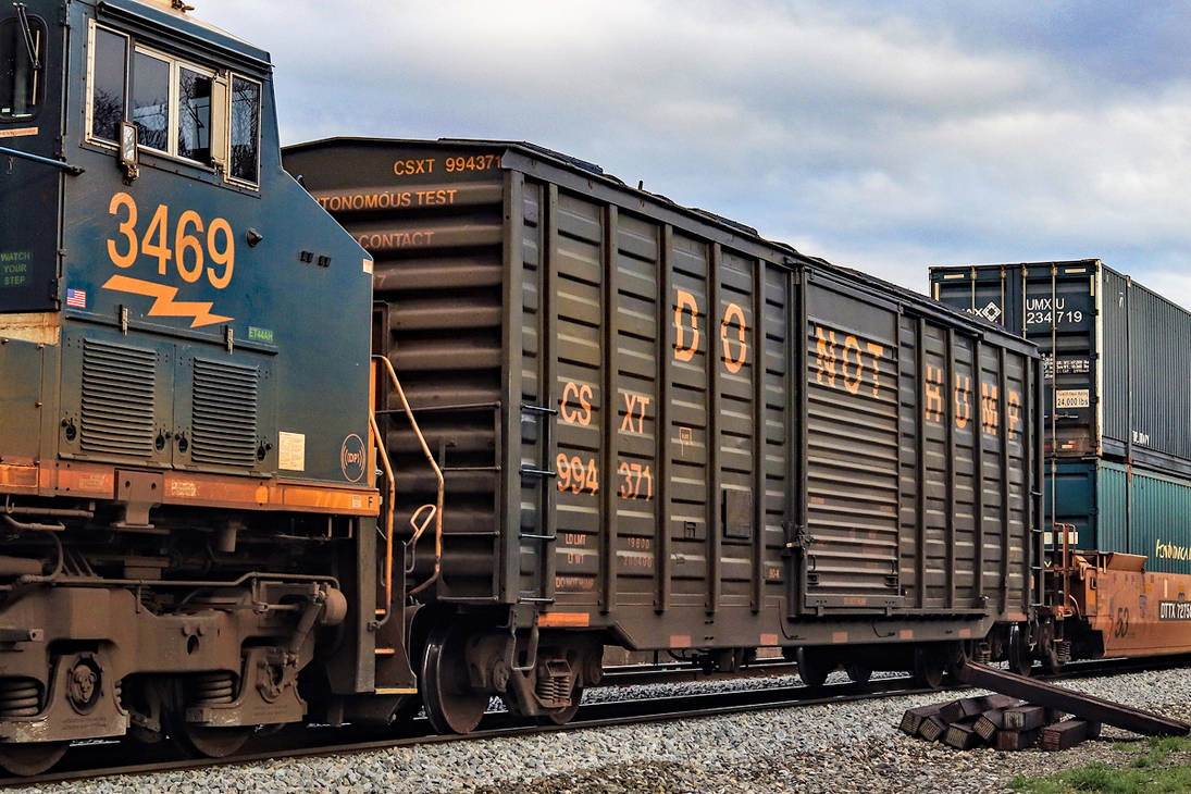 CSX track geometry boxcar 994371 by cr6660 on DeviantArt