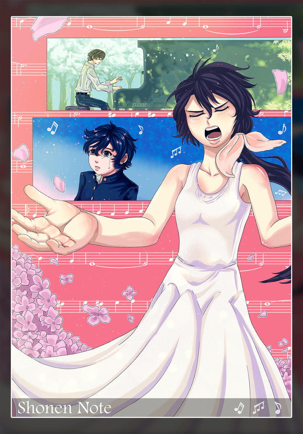 Deviantart Fa Note Shonen Note Fan-art 2 by EricksonD on DeviantArt