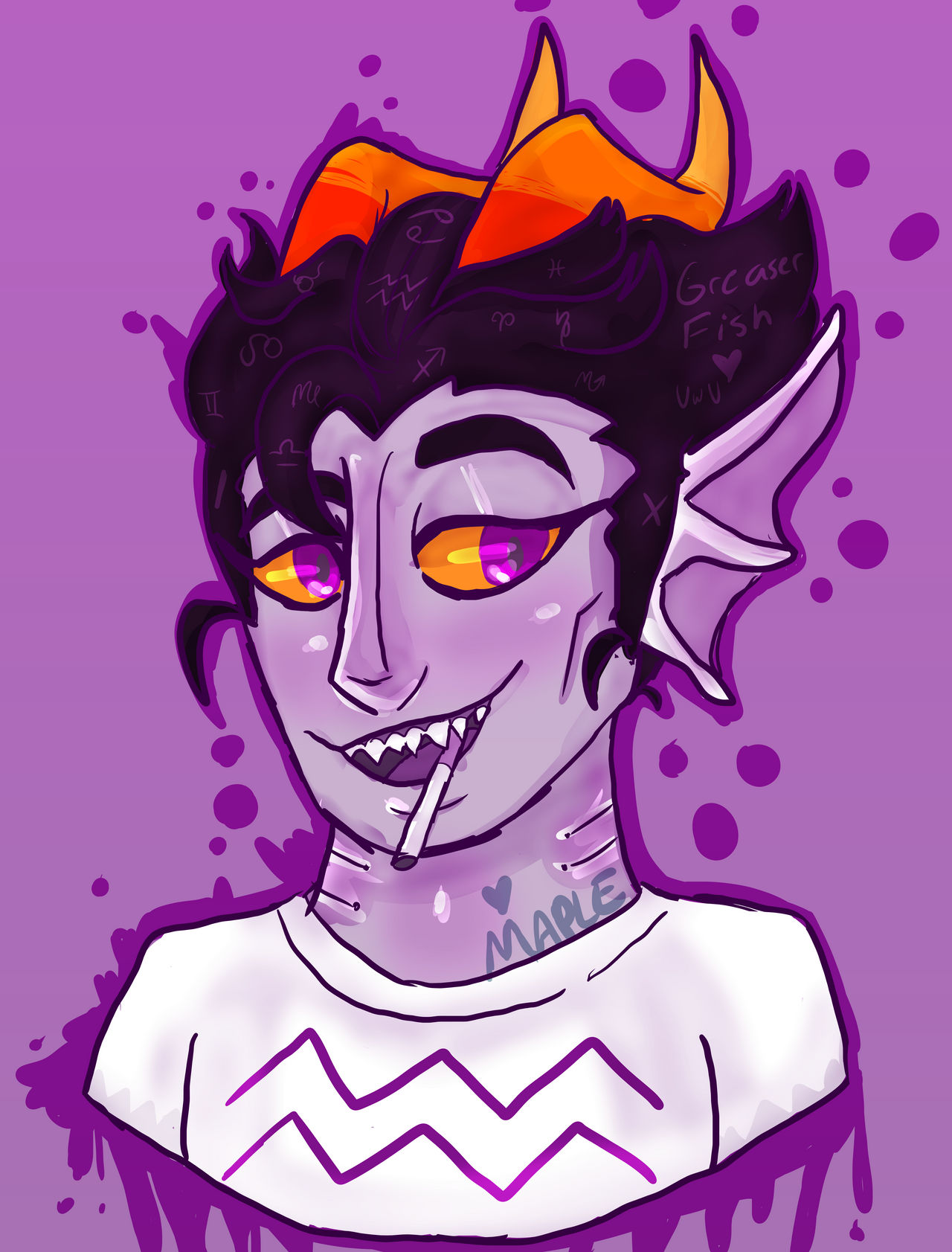 Greaser Fish by MapleACreeps on DeviantArt