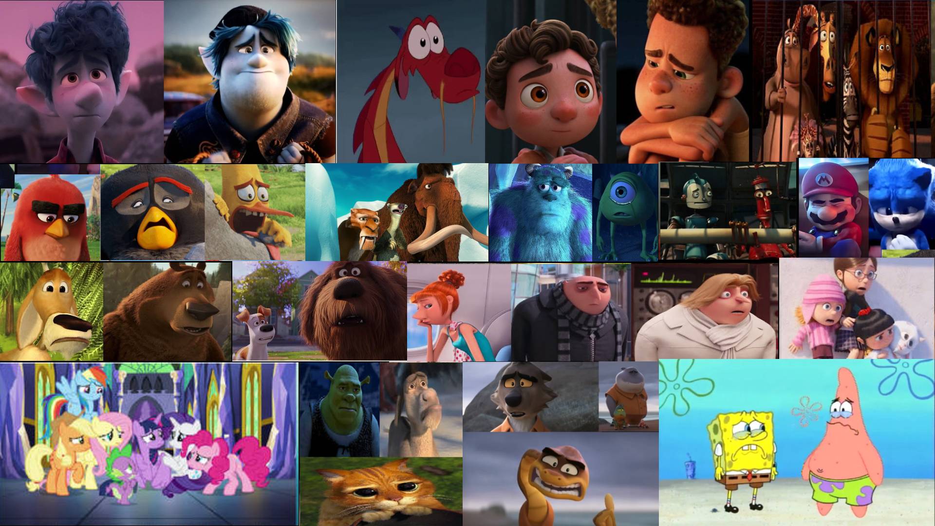 The Gang Are Sad by stuffcuz on DeviantArt