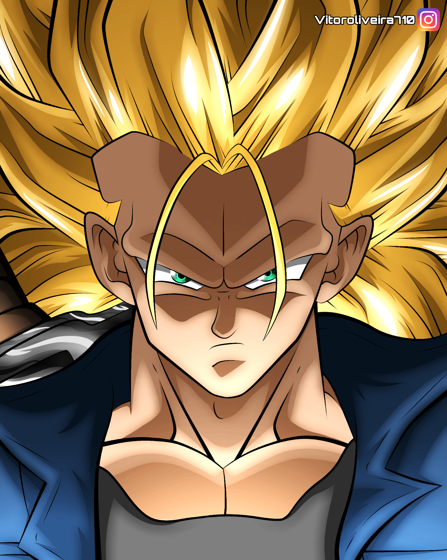 Goku Super Saiyan 3 by TicoDrawing on DeviantArt in 2023