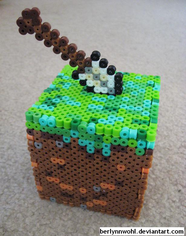 Minecraft Dirt Cube