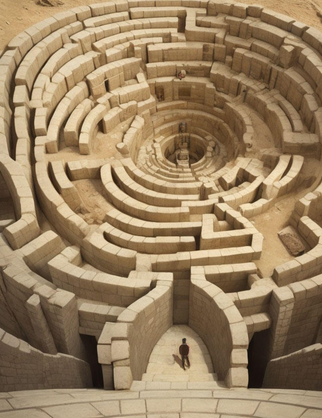 Into The Labyrinth by blackdahliah on DeviantArt