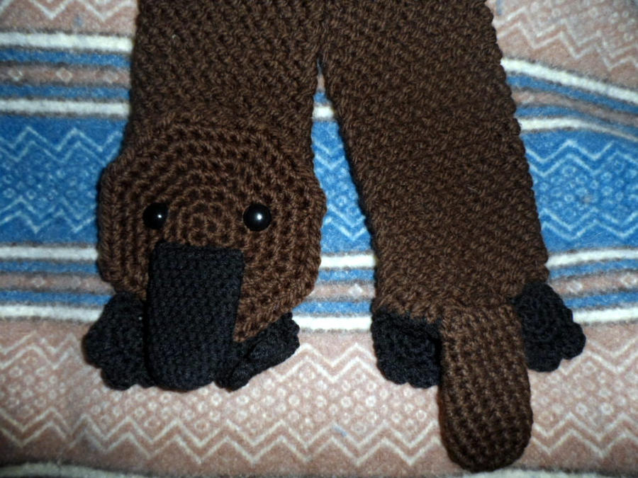 Platypus scarf.