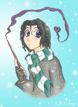 First Year Severus in the Snow