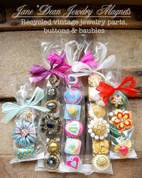 Packaged jewelry magnets by janedean