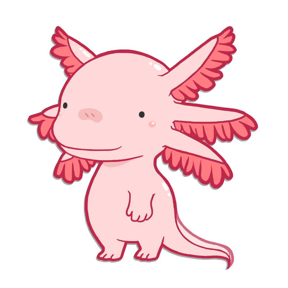 Axolotl by qeckopaws on DeviantArt