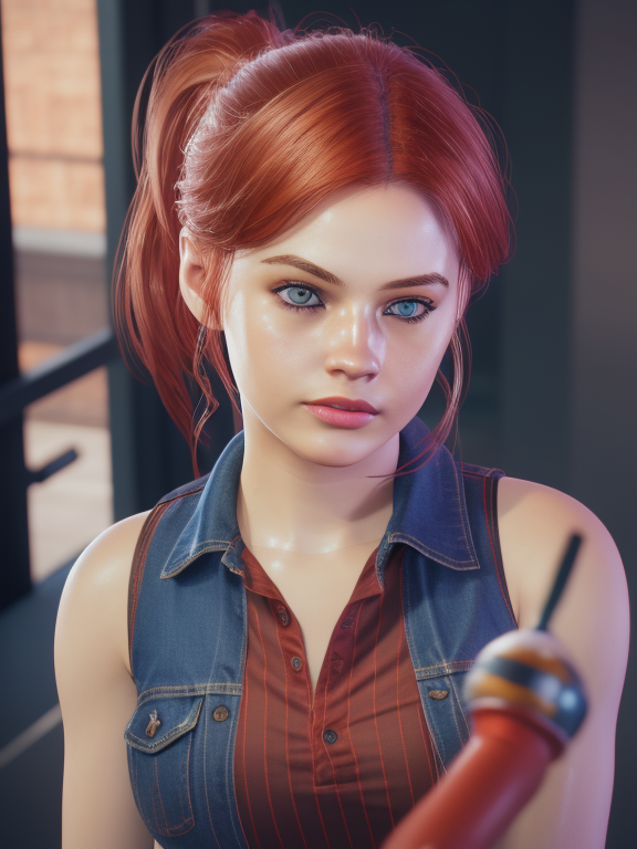 claire Redfield Ai by 3DMiranda on DeviantArt