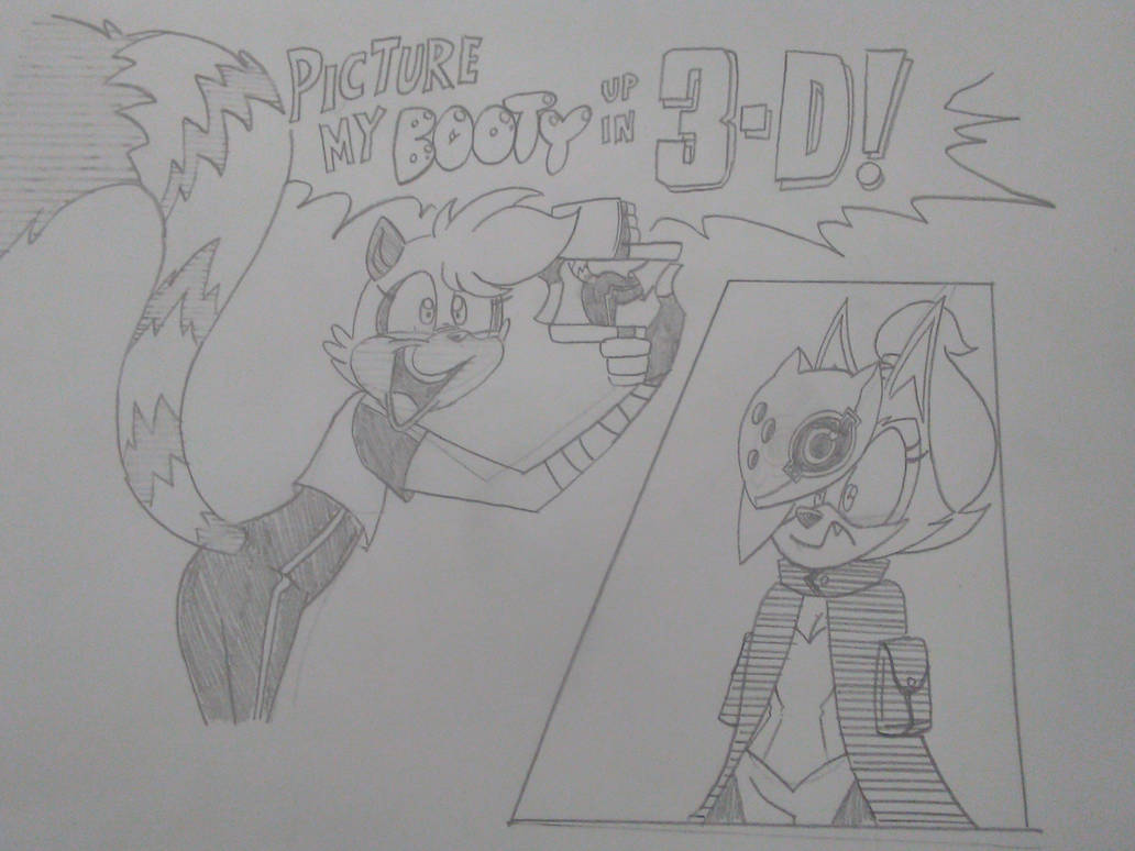 Picture Tangle the Lemur up in 3-D by princebluemoon3 on DeviantArt