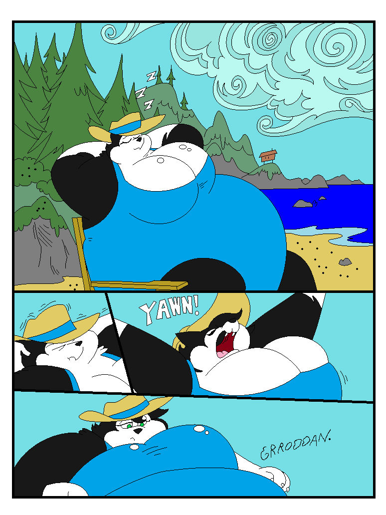 An Unexpected Groan by 3Bluemoon on DeviantArt