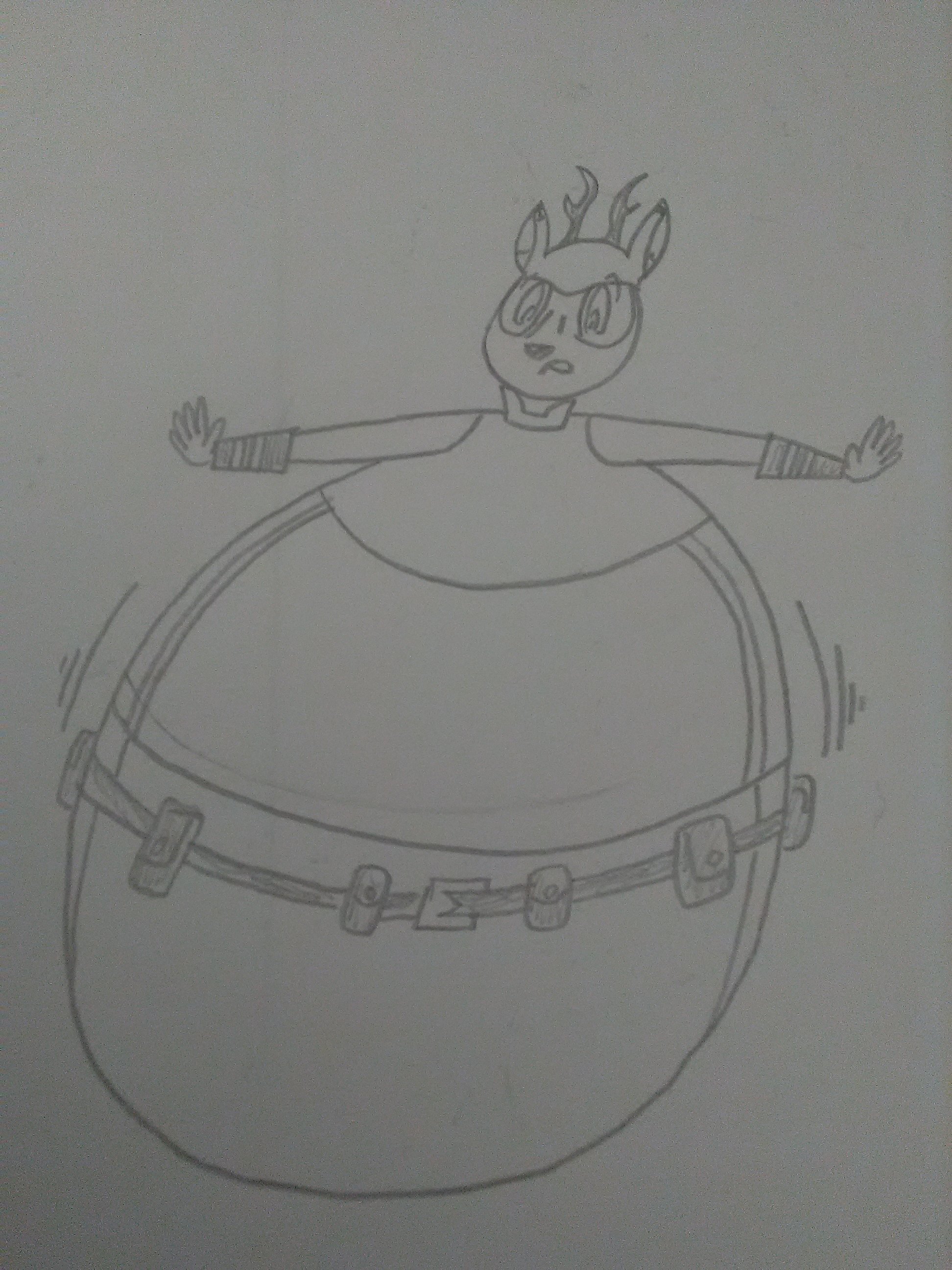 Thomas Deerlandson becomes wobbly by princebluemoon3 on DeviantArt