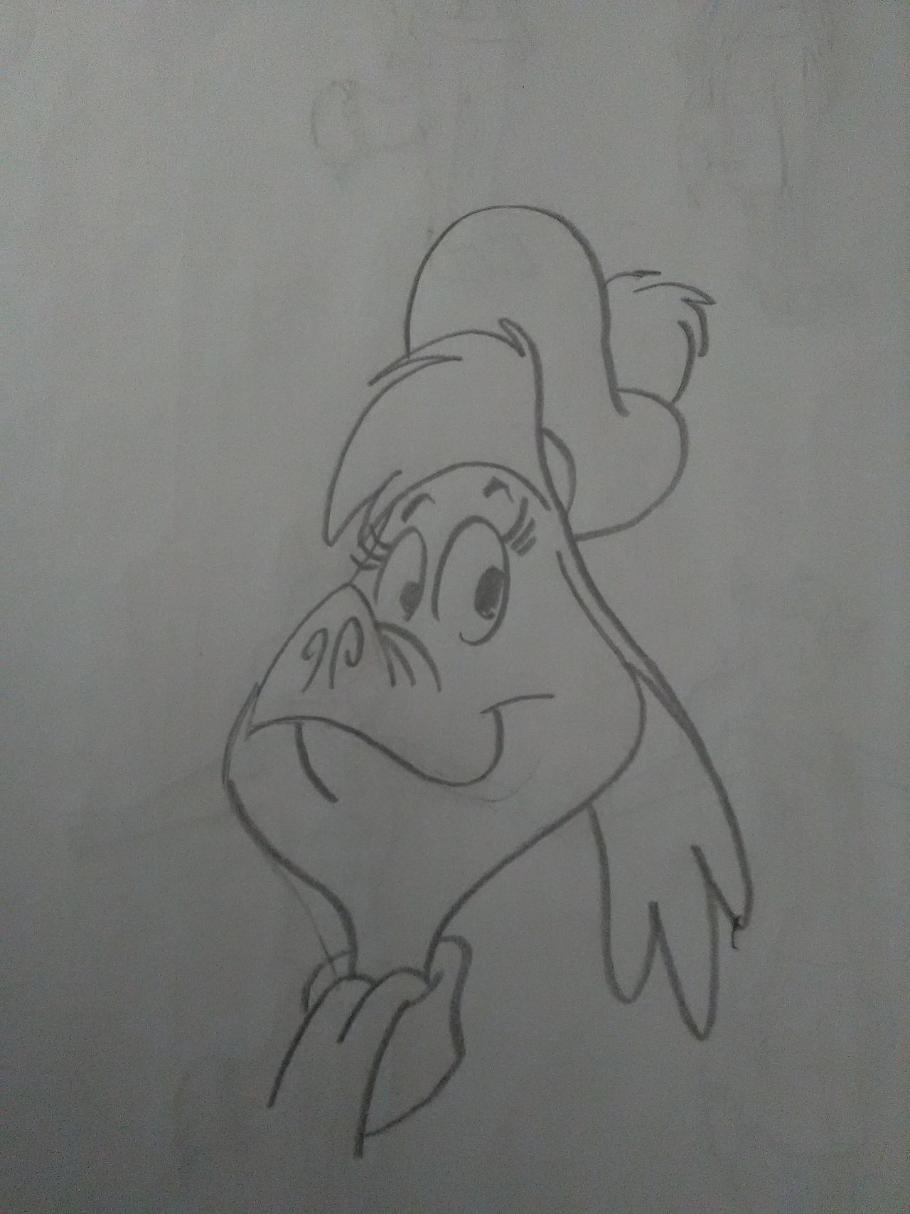 Nessie sketch by princebluemoon3 on DeviantArt