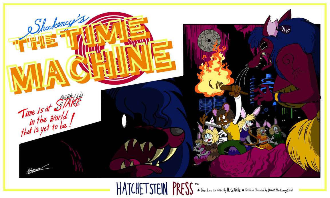 Shockency's The Time Machine Poster by 3Bluemoon on DeviantArt