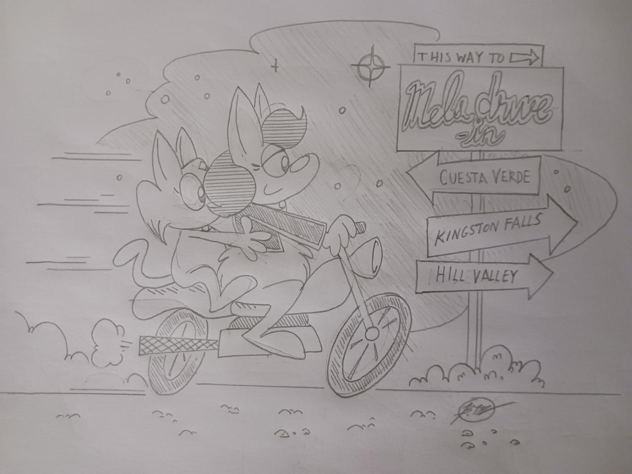 Kat Ride Kat Night Ride by 3Bluemoon on DeviantArt