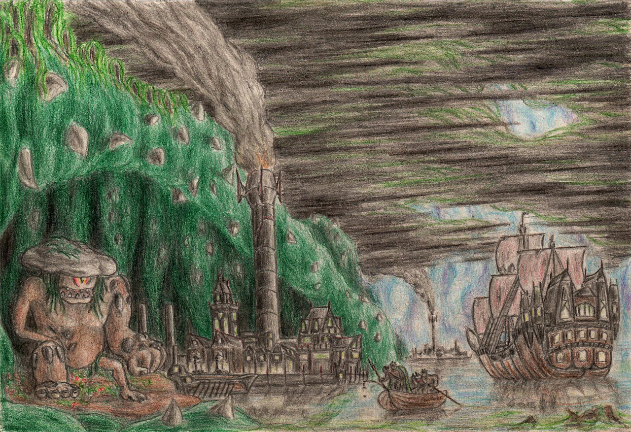 Underwater Mines by LuBronyr on DeviantArt