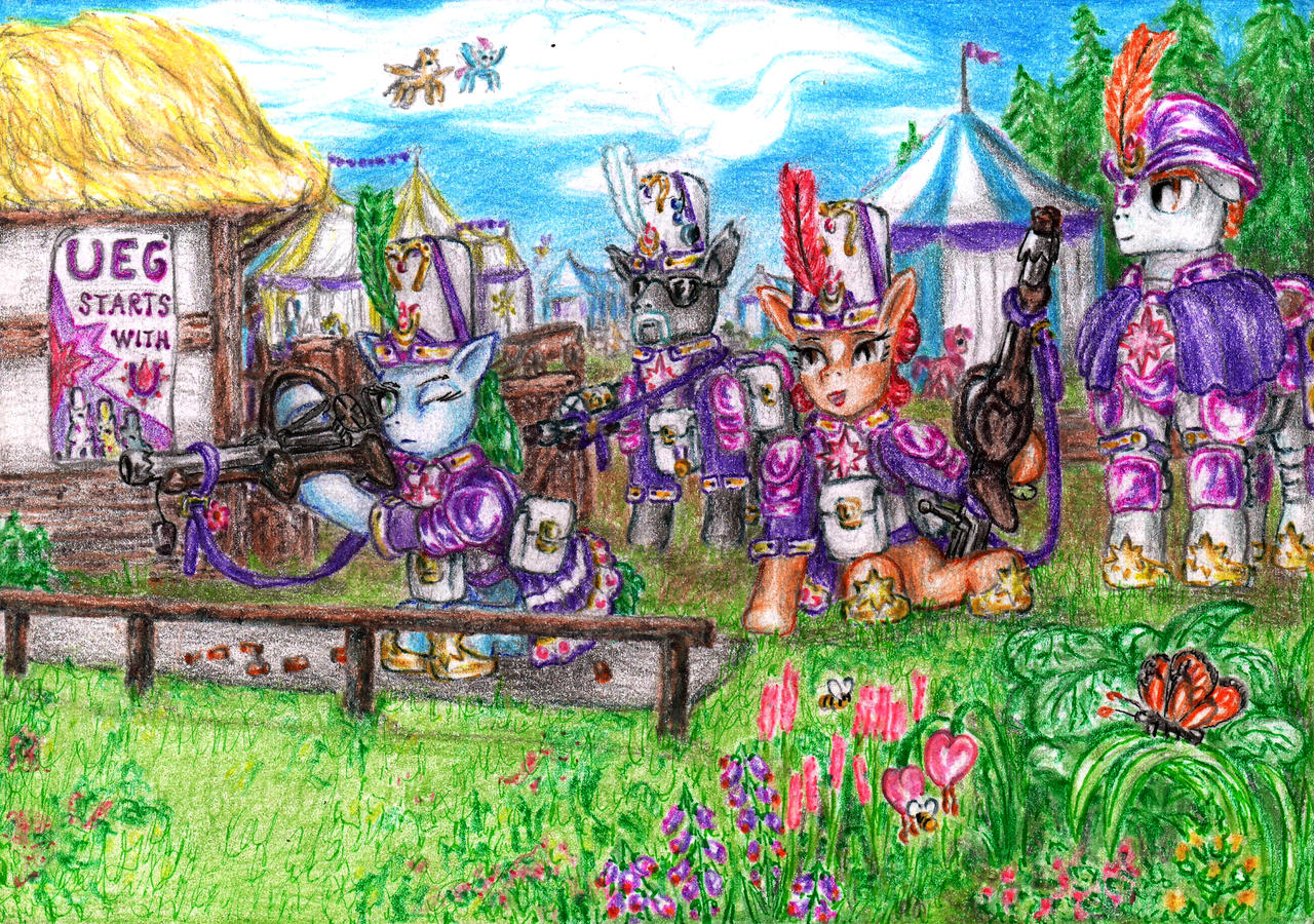 At The Shooting Range by LuBronyr on DeviantArt