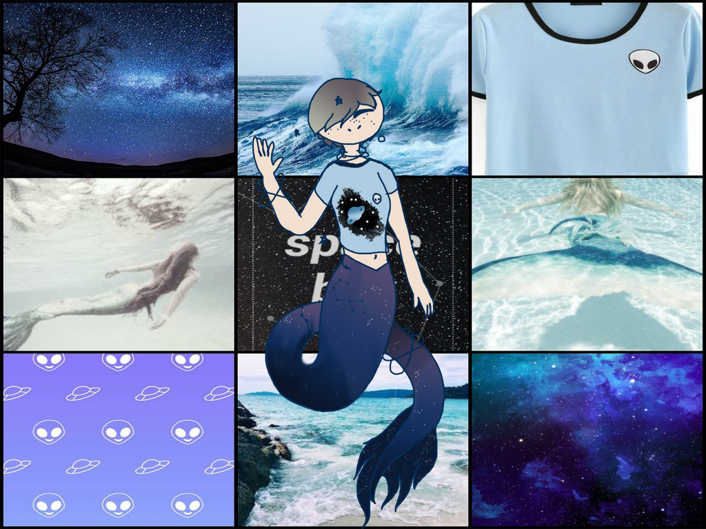 Mer-Boy + . . + Adopt Reveal + . by Retro-Galaxy on DeviantArt