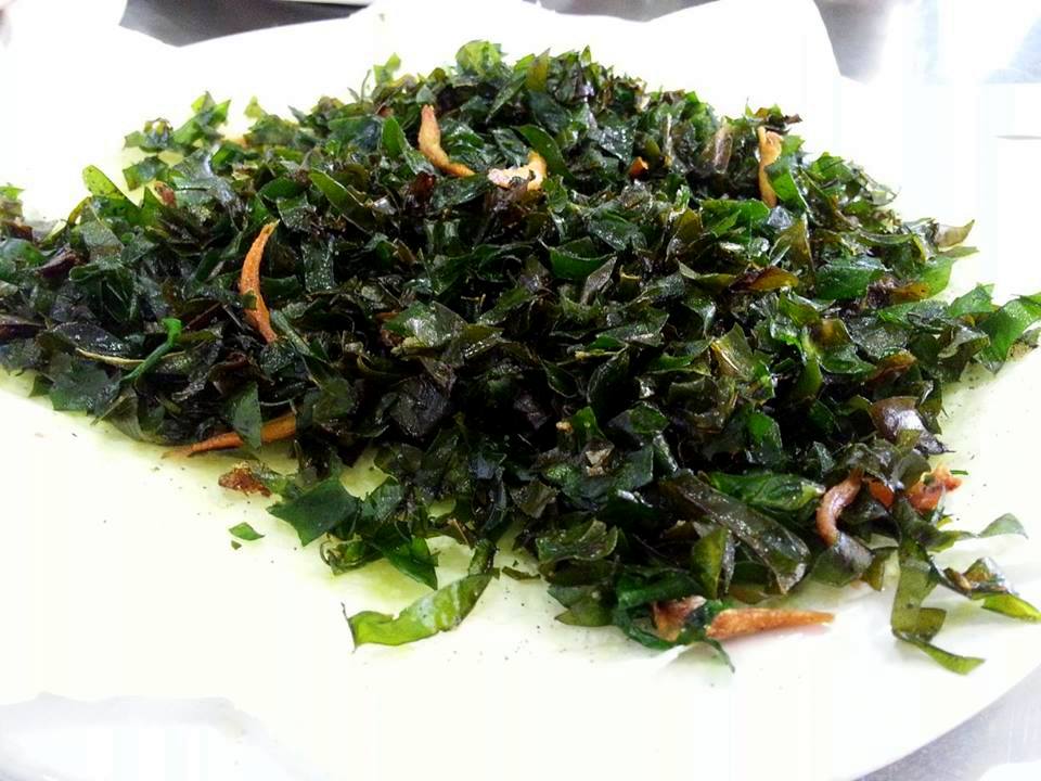 fried kai lan