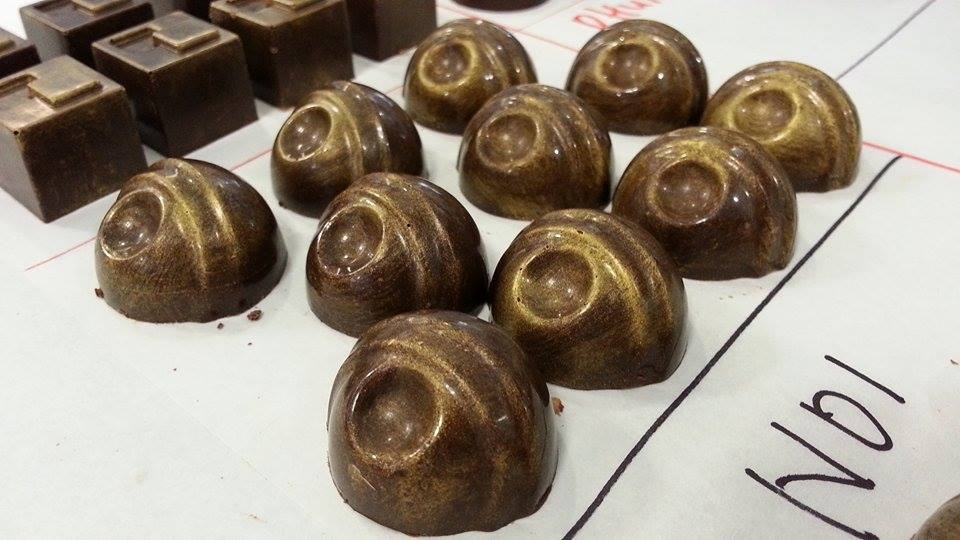 callebaut chocolate with lemon praline