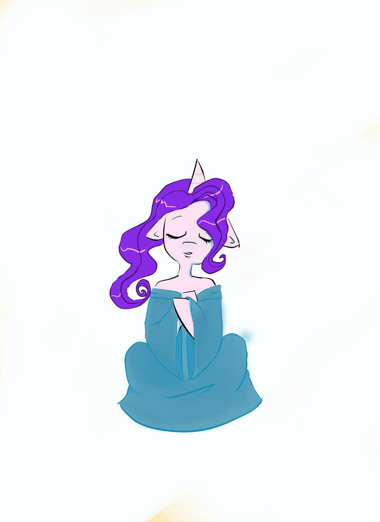 Rarity Blue by Beckiepie on DeviantArt