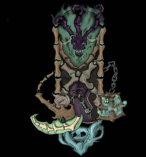 Thresh from League of Legends bookmark