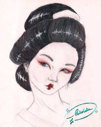 Geisha Chiyo Sakamoto