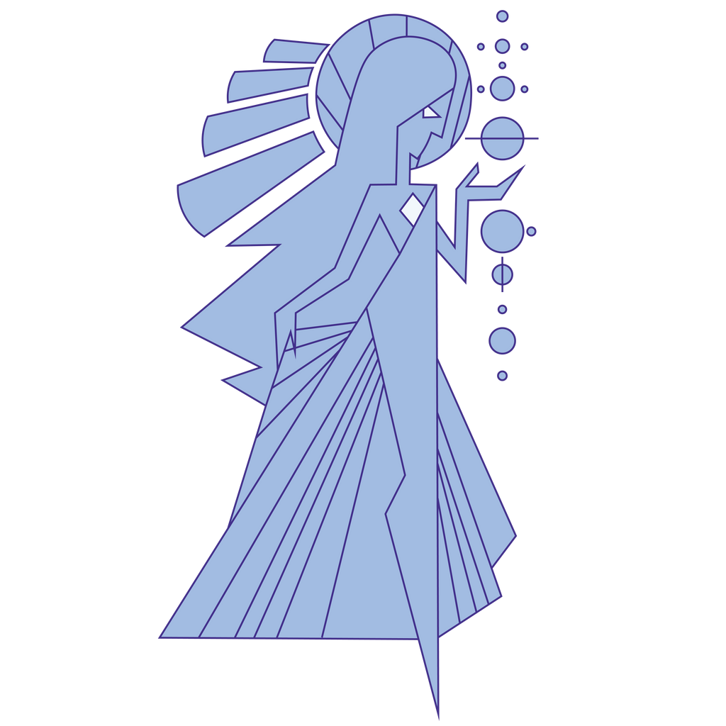 Blue Diamond Vector