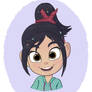 Vanellope von Schweetz fanart