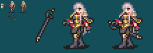 Selvaria in Fire Emblem style