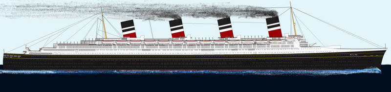 RMS Atlas - At Sea