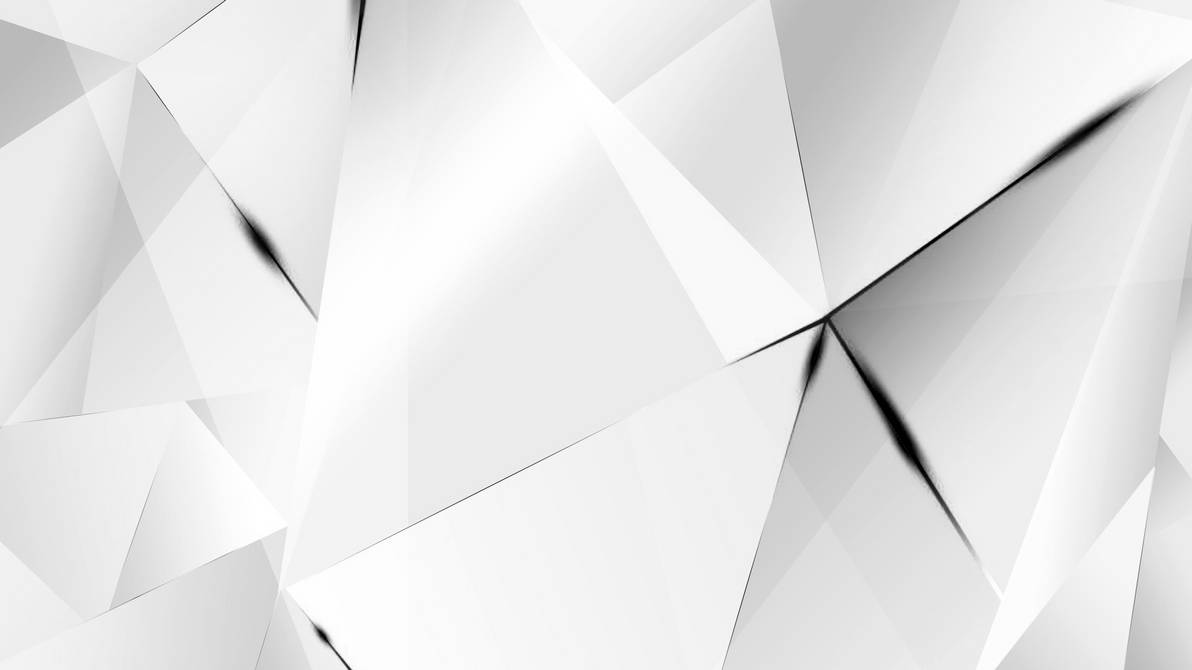 Wallpapers - Black Abstract Polygons (White BG) by kaminohunter on ...