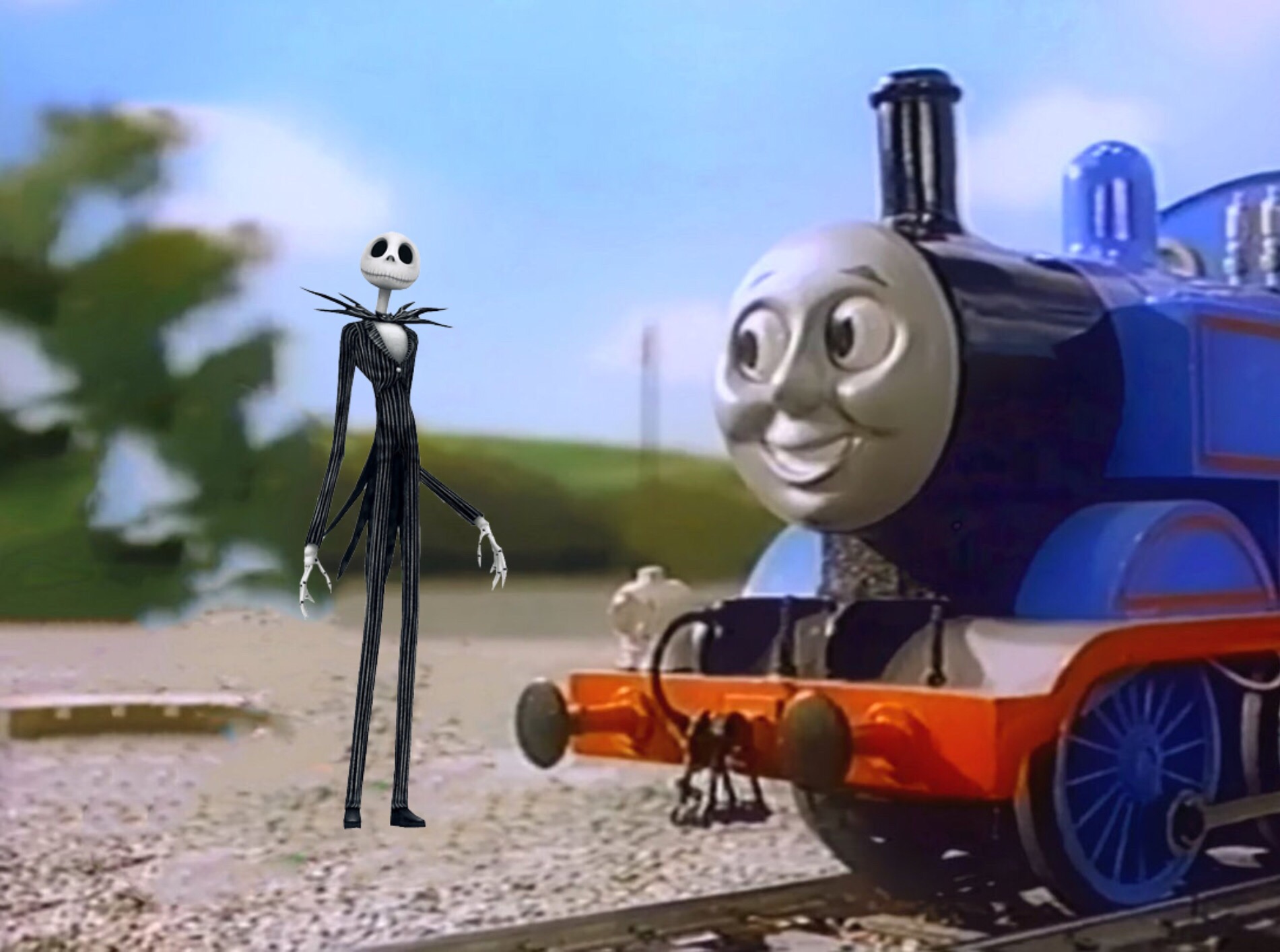 Thomas Meet Jack skeleton by leonsart933838 on DeviantArt