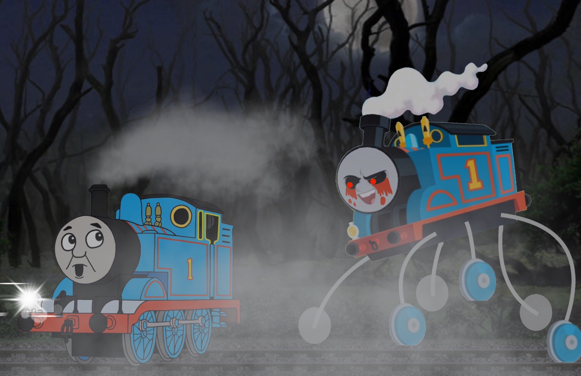Thomas 2d Animation Thomas running away from 2D Thomas by leonsart933838 on DeviantArt