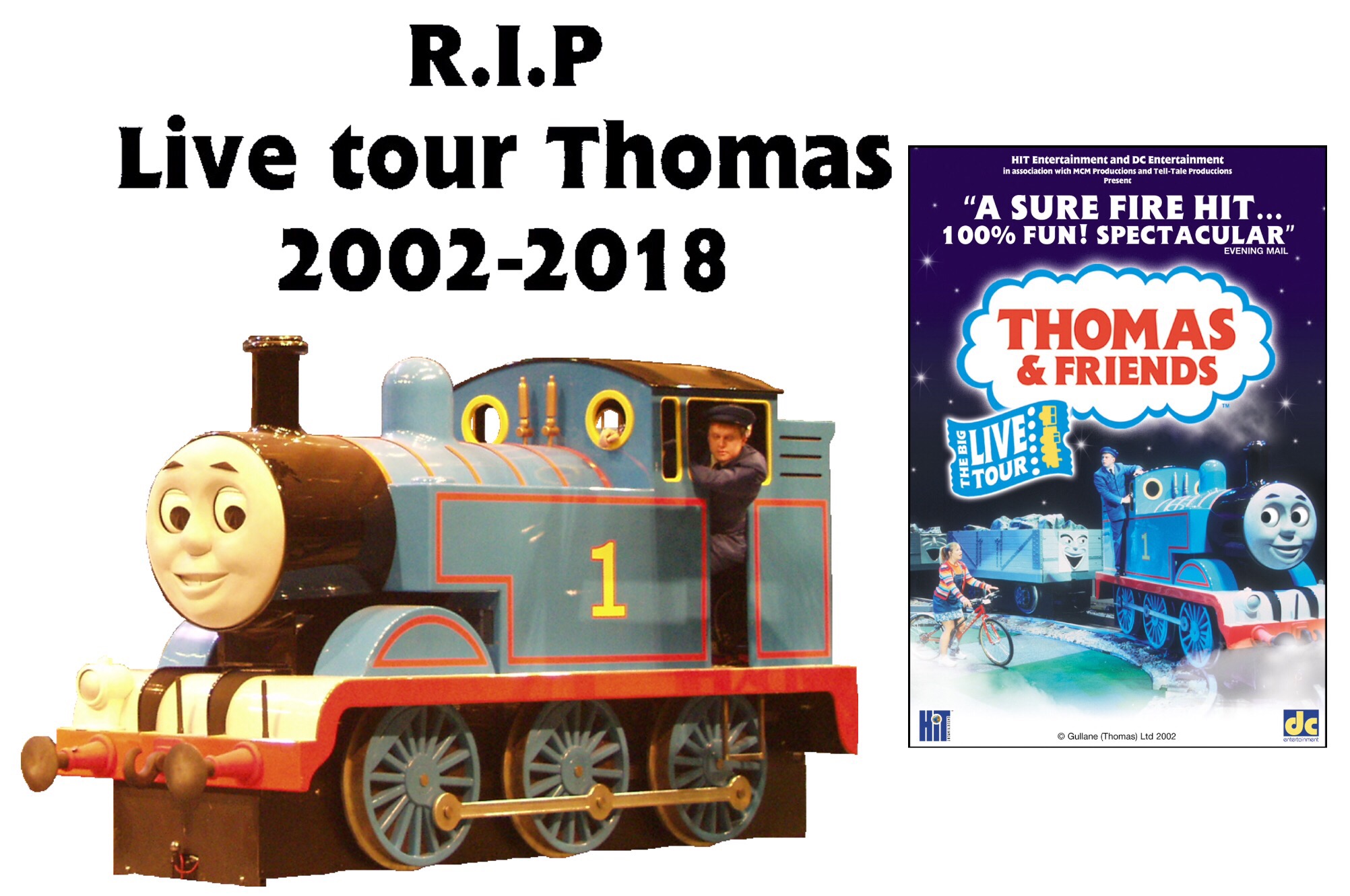 R.I.P Thomas big live on stage by leonsart933838 on DeviantArt