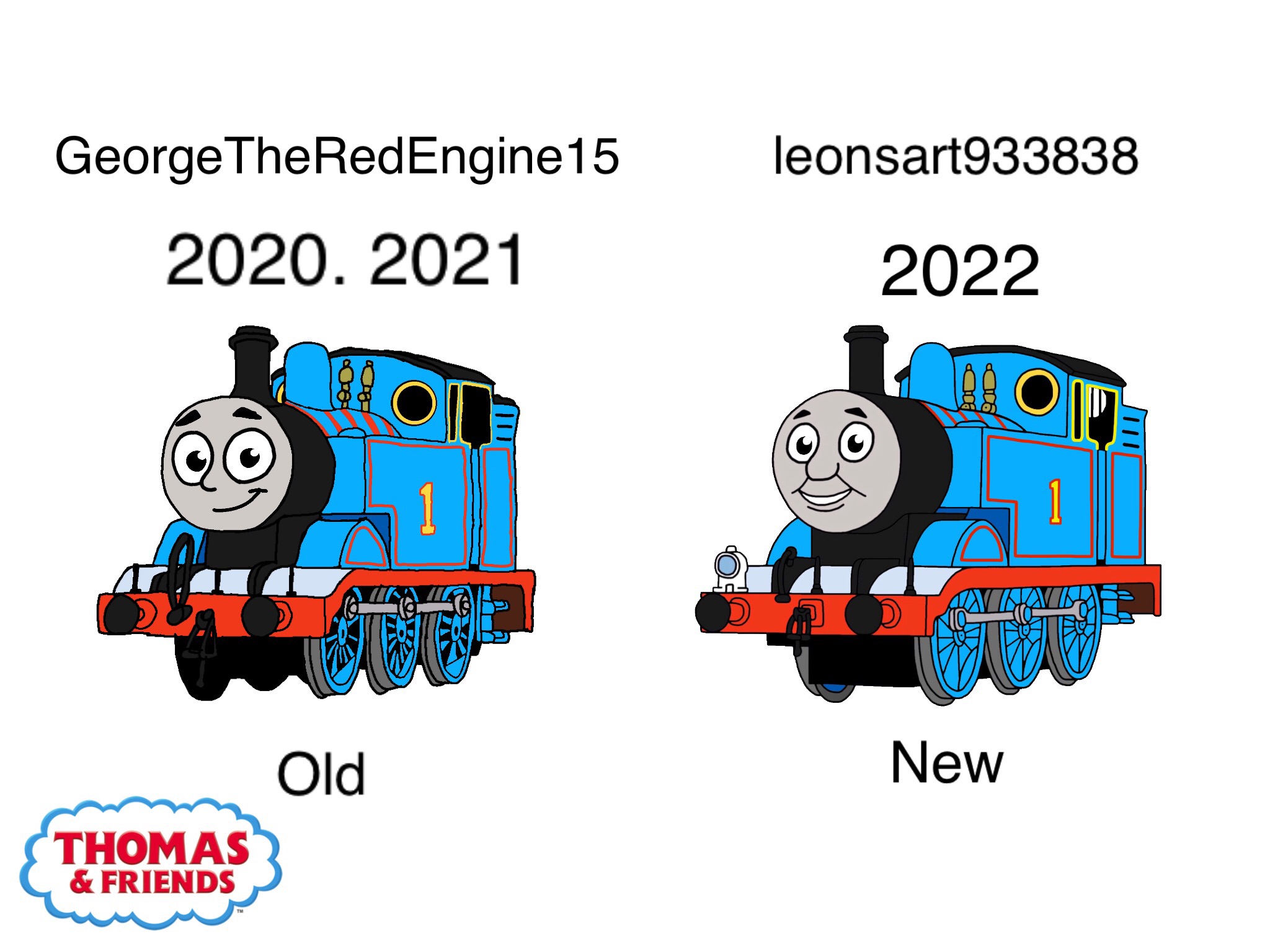 Less Detailed Thomas Thomas art design by leonsart933838 on DeviantArt