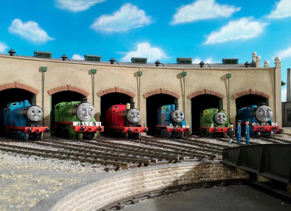 Thomas Engine in Tidmouth sheds by leonsart933838 on DeviantArt