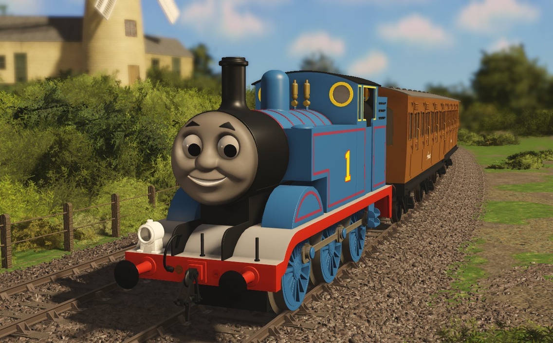 Thomas 3D art by leonsart933838 on DeviantArt
