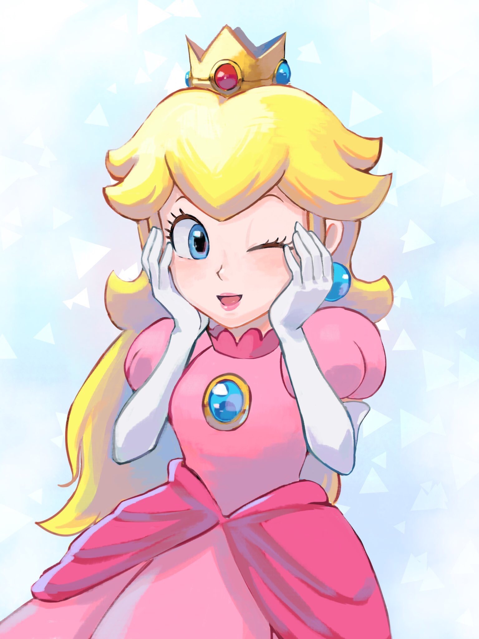 Princess peach art by leonsart933838 on DeviantArt Princess peach art by leonsart933838 on DeviantArt